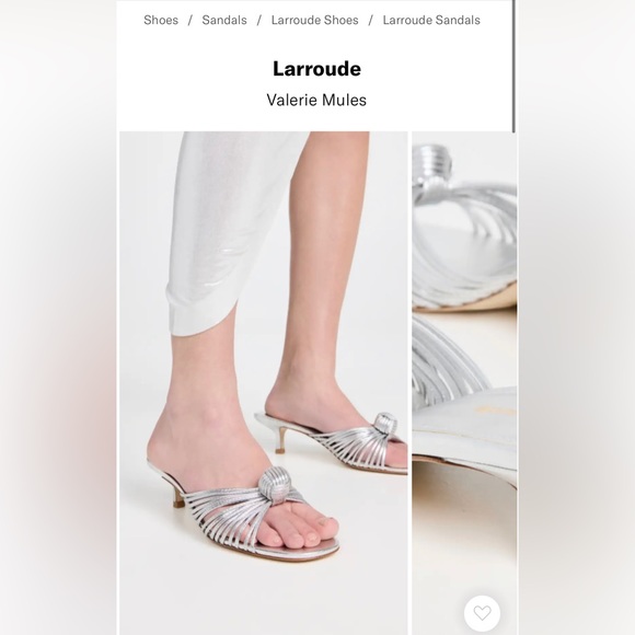 Larroude Valerie Mules (Sold) - Picture 2 of 8